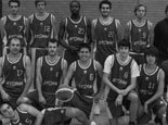 The Basketball team relax before their fixture against Southampton