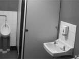 The toilets at JC's bar in Fulton House where the traces of cocaine were found