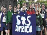 Swansea students at the charity run