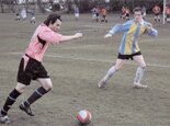 Nick Whaites puts a cross into the box against Poker