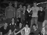 The swimming team after their successful weekend in Sheffield.