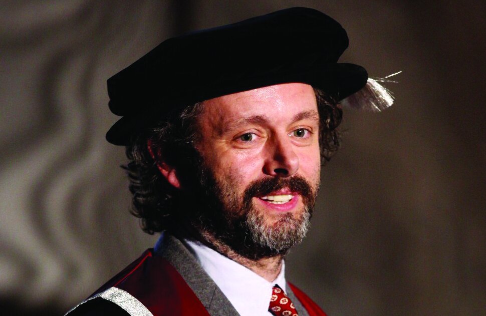 Michael Sheen speaking after receiving his degree 2