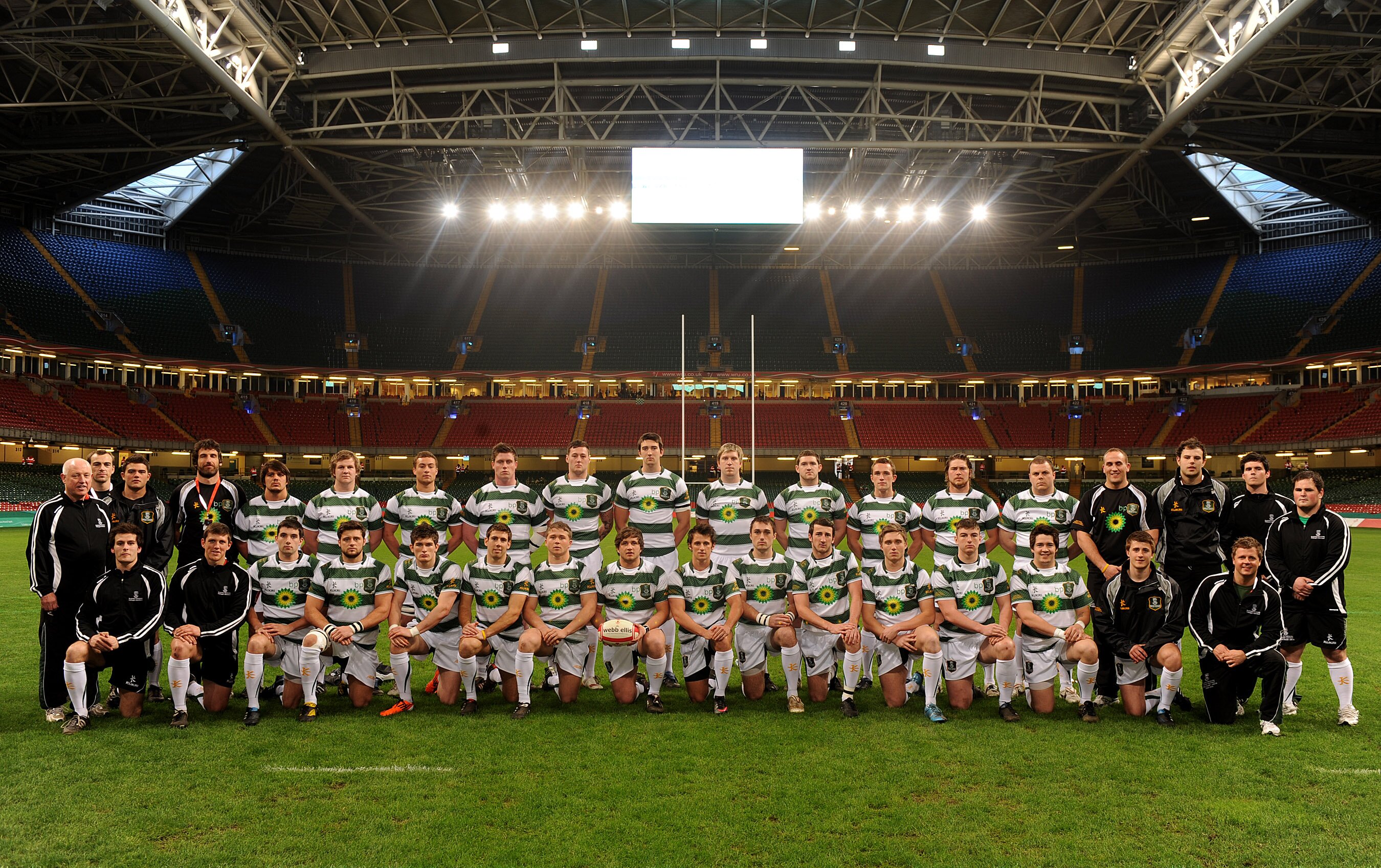 Welsh Varsity 2011 Rugby Team
