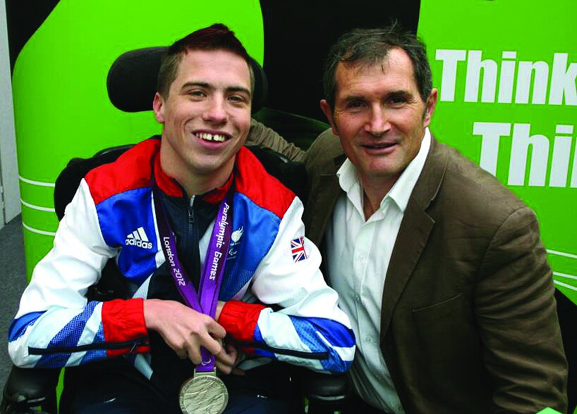dave smith paralympic athlete boccia